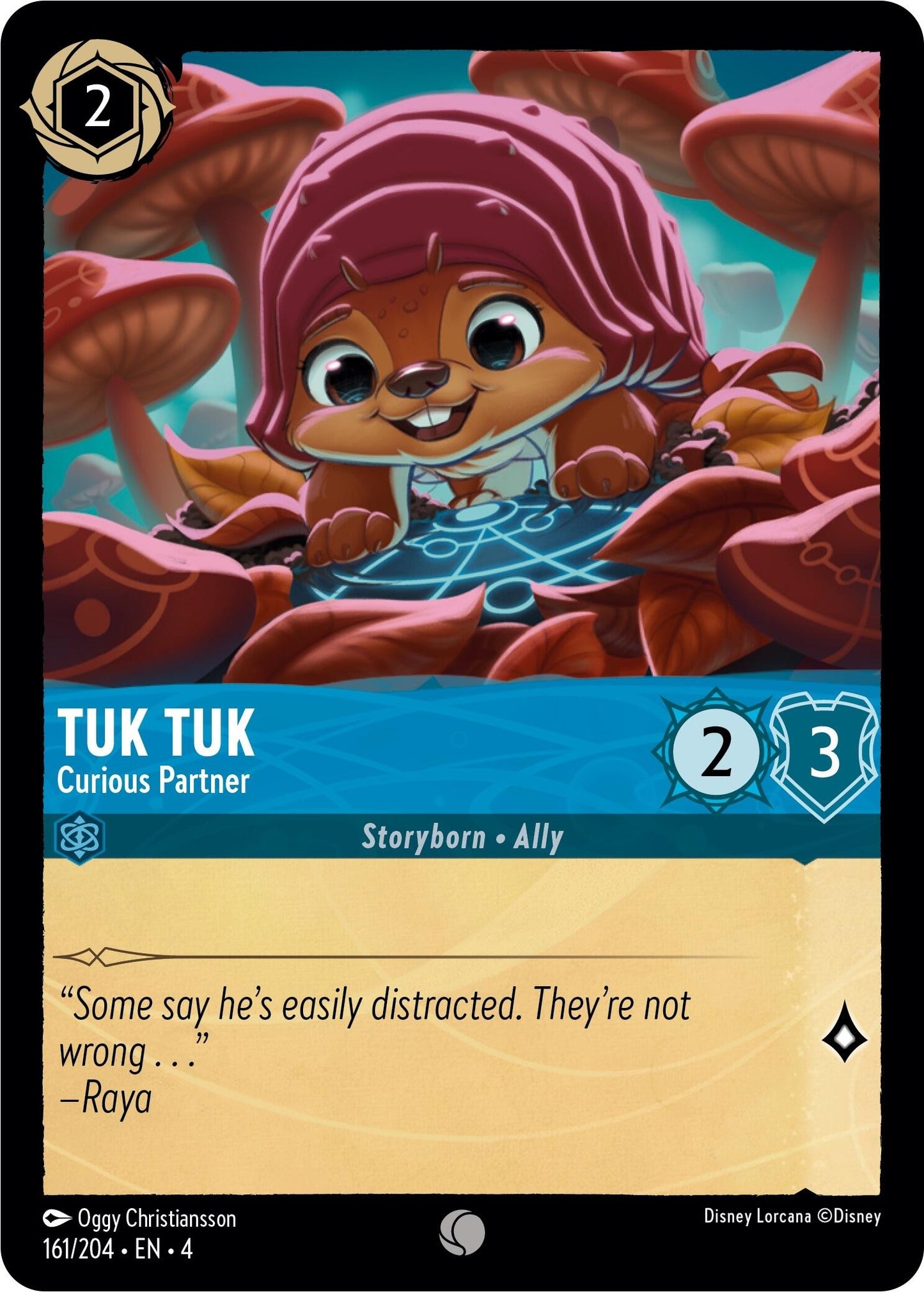 Image for Tuk Tuk - Curious Partner (Ursula's Return) (161/204) - Disney Lorcana