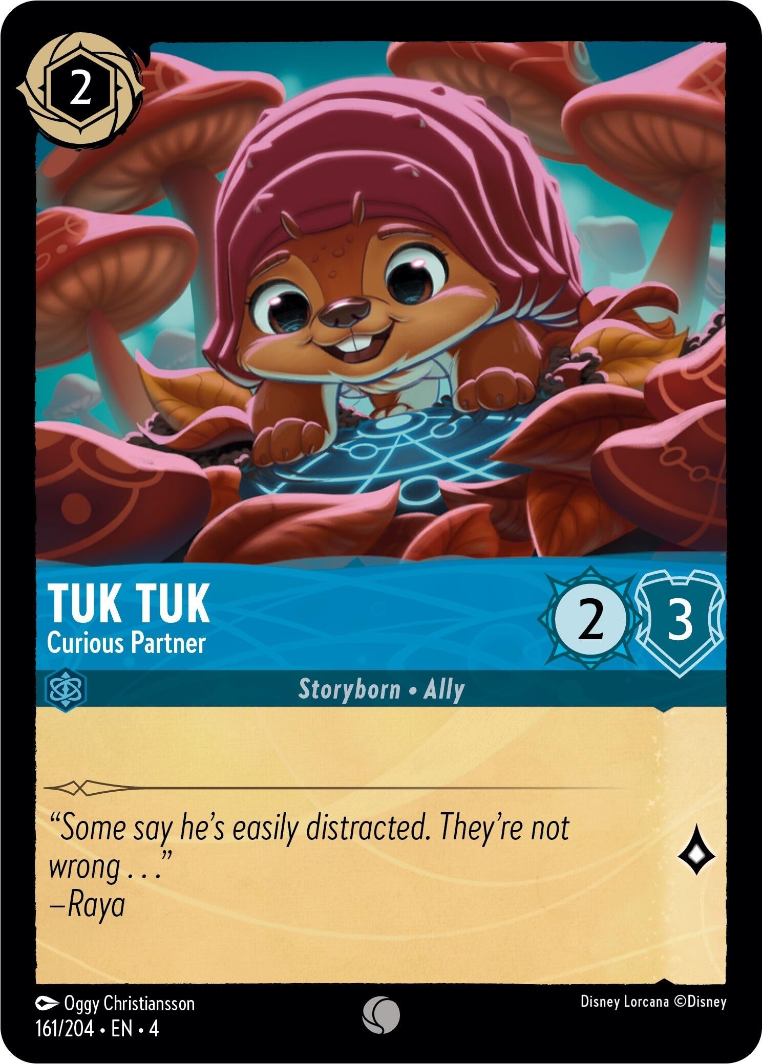 Image for Tuk Tuk - Curious Partner (Ursula's Return) (161/204) - Disney Lorcana