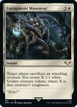 Entrapment Maneuver (Surge Foil) (Universes Beyond: Warhammer 40,000) (185)