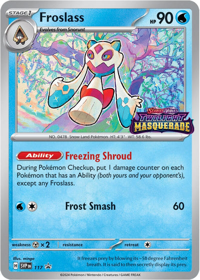 Image for Froslass - 117 (SV: Scarlet & Violet Promo Cards) (117) - Pokemon