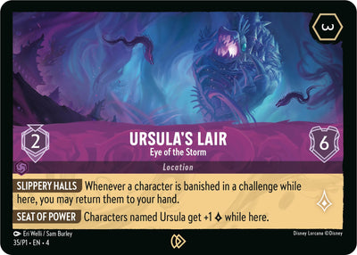 Image for Ursula's Lair - Eye of the Storm (Disney Lorcana Promo Cards) (35) - Disney Lorcana