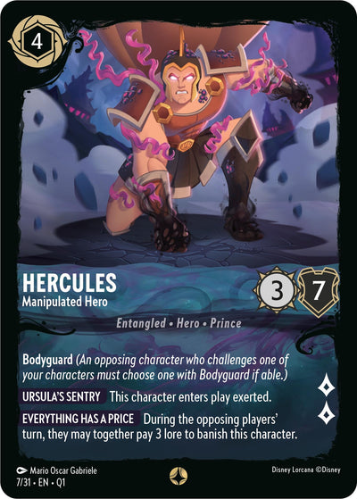 Image for Hercules - Manipulated Hero - Disney Lorcana