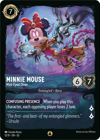 Image for Minnie Mouse - Wild-Eyed Diver - Disney Lorcana