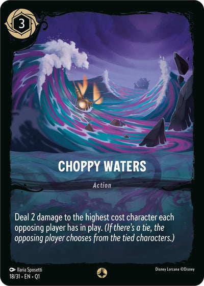 Image for Choppy Waters - Disney Lorcana