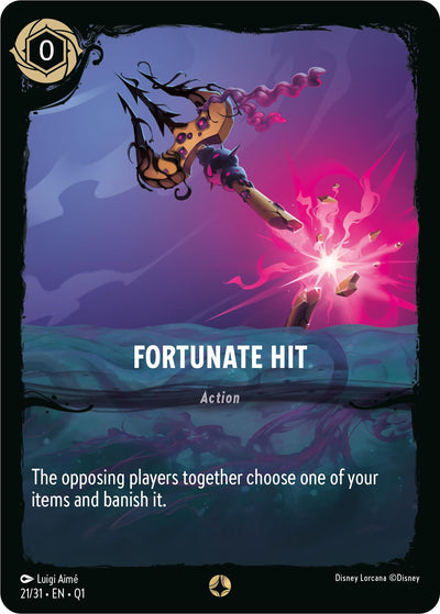 Image for Fortunate Hit - Disney Lorcana