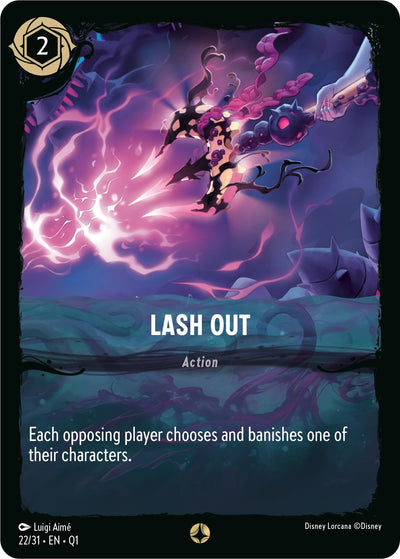 Image for Lash Out - Disney Lorcana