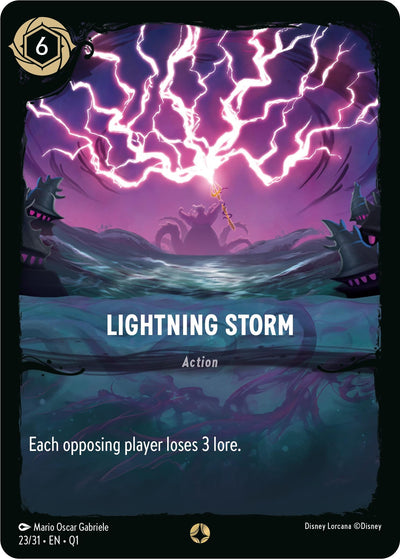 Image for Lightning Storm - Disney Lorcana