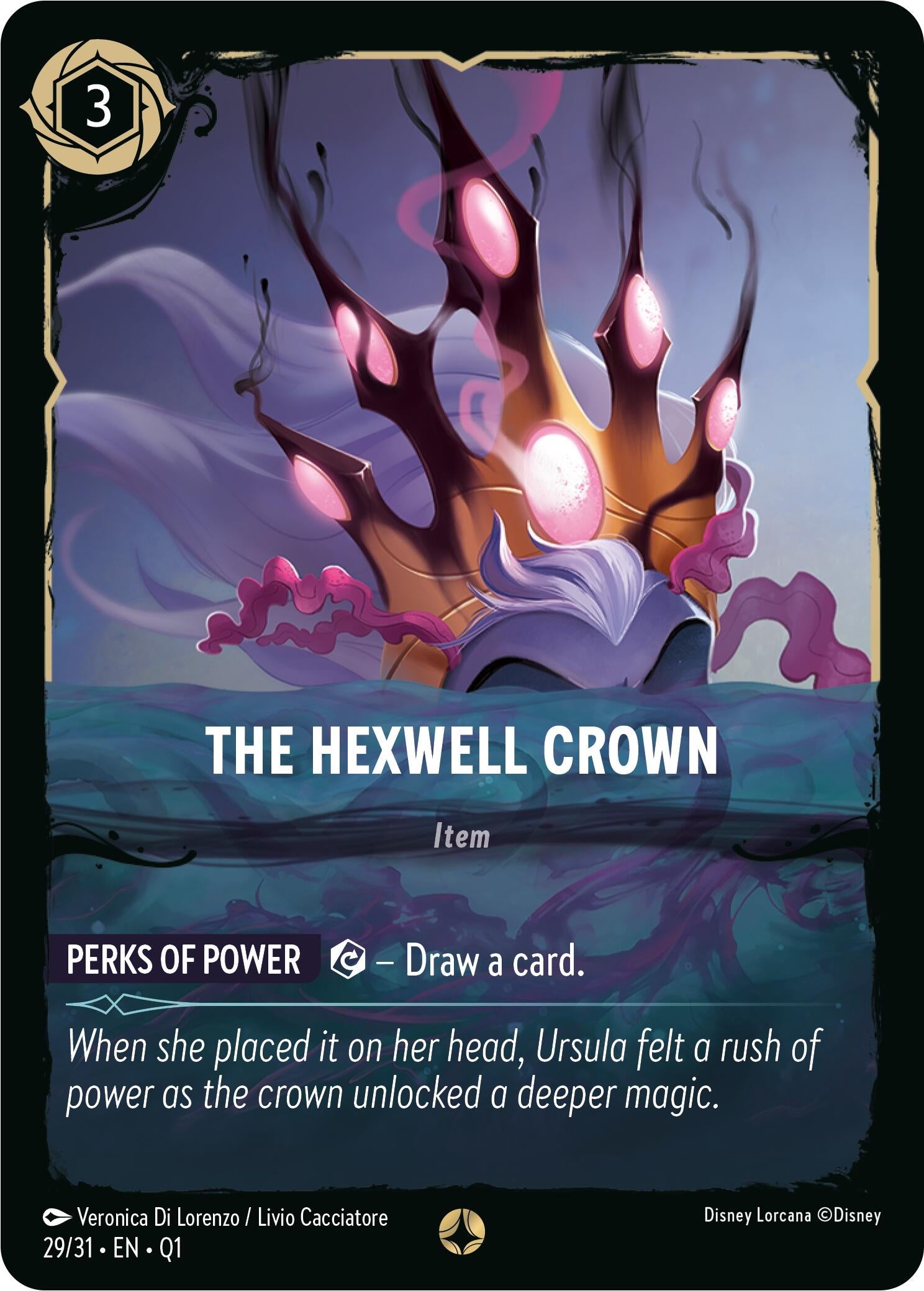 Image for The Hexwell Crown - Disney Lorcana