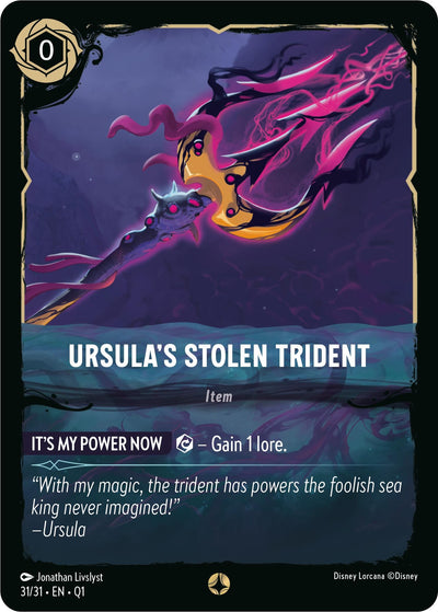 Image for Ursula's Stolen Trident - Disney Lorcana