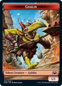 Goblin // Giant Teddy Bear Double-sided Token (Unsanctioned)