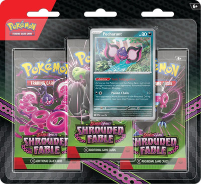 Image for Shrouded Fable 3 Pack Blister [Pecharunt] (SFA)
