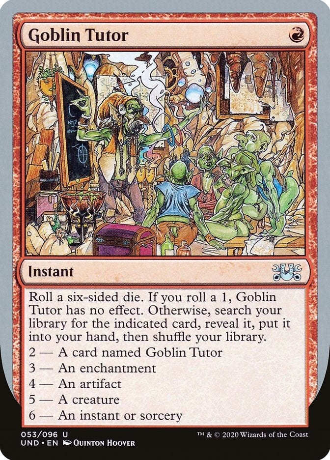 Goblin Tutor (Unsanctioned) (53)