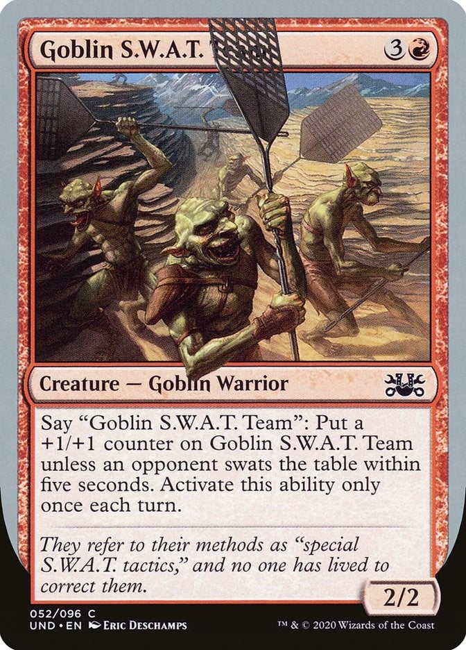 Goblin S.W.A.T. Team (Unsanctioned) (52)