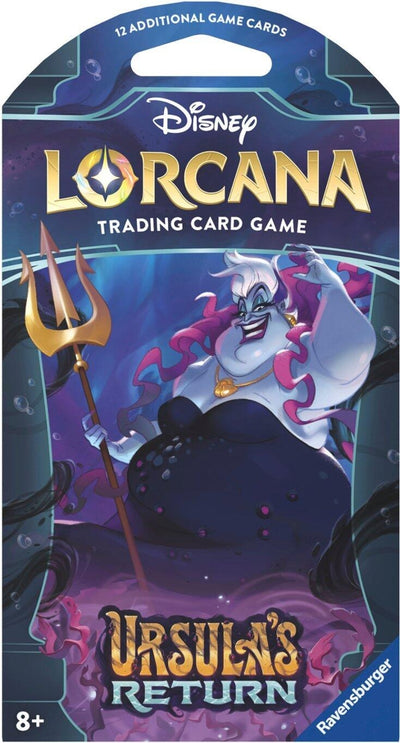 Image for Disney Lorcana: Ursula's Return Sleeved Booster Pack [Ursula's Return] - Disney Lorcana