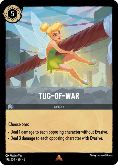Image for Tug-of-War (Shimmering Skies) (196/204) - Disney Lorcana
