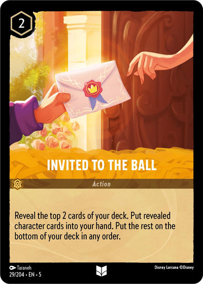 Image for Invited to the Ball (Shimmering Skies) (29/204) - Disney Lorcana