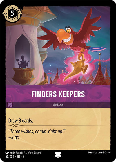 Image for Finders Keepers (Shimmering Skies) (60/204) - Disney Lorcana