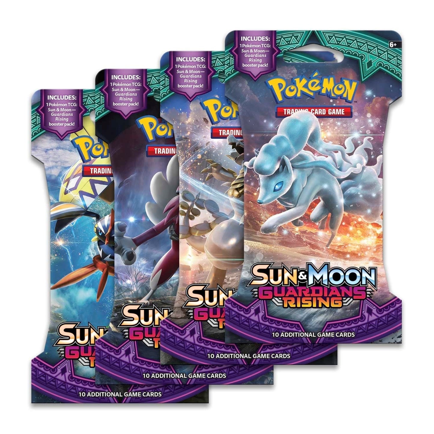 Guardians Rising Booster Pack Art Bundle [Set of 5] (SM02)