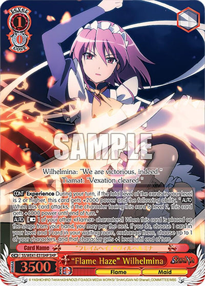 Image for "Flame Haze" Wilhelmina (SHP) (Shakugan no Shana Premium Booster) (SS/WE41-E31SHP SHP) - Weiss Schwarz