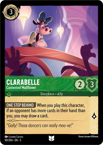 Image for Clarabelle - Contented Wallflower (Shimmering Skies) (90/204) - Disney Lorcana