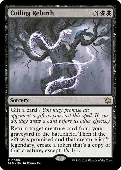 Image for Coiling Rebirth (Bloomburrow) (86) - Magic: The Gathering