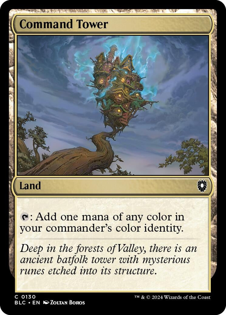 Image for Command Tower (Commander: Bloomburrow) (130) - Magic: The Gathering