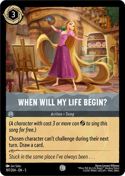 Image for When Will My Life Begin? (Shimmering Skies) (197/204) - Disney Lorcana