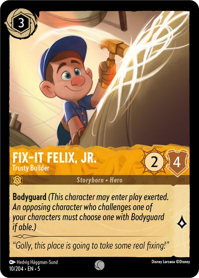 Image for Fix-It Felix, Jr. - Trusty Builder (Shimmering Skies) (10/204) - Disney Lorcana
