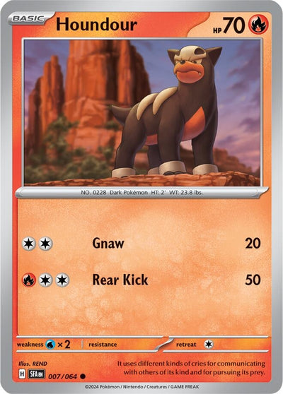 Image for Houndour (SV: Shrouded Fable) (007/064) - Pokemon
