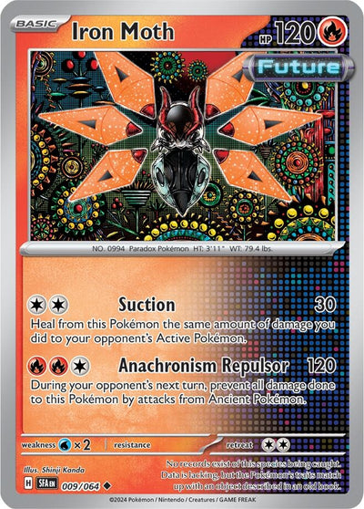 Image for Iron Moth (SV: Shrouded Fable) (009/064) - Pokemon