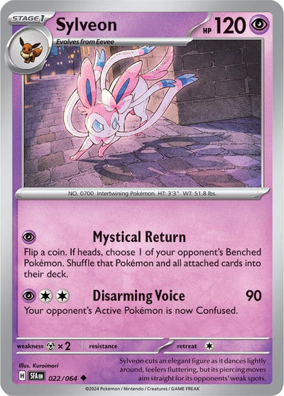 Image for Sylveon (SV: Shrouded Fable) (022/064) - Pokemon