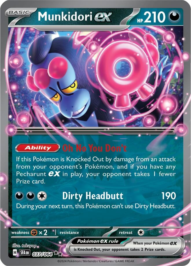 Image for Munkidori ex (SV: Shrouded Fable) (037/064) - Pokemon