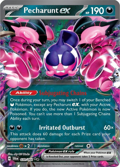 Image for Pecharunt ex (SV: Shrouded Fable) (039/064) - Pokemon