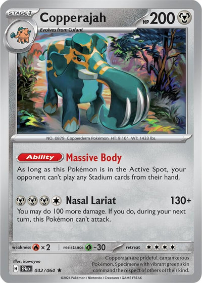 Image for Copperajah (SV: Shrouded Fable) (042/064) - Pokemon
