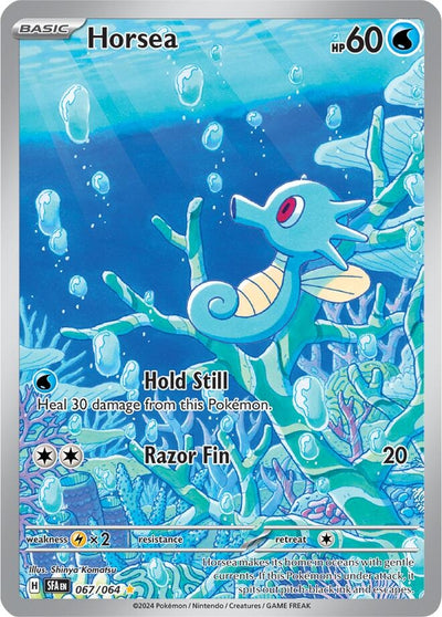 Image for Horsea (SV: Shrouded Fable) (067/064) - Pokemon