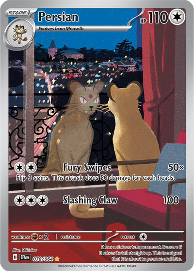 Image for Persian (SV: Shrouded Fable) (078/064) - Pokemon
