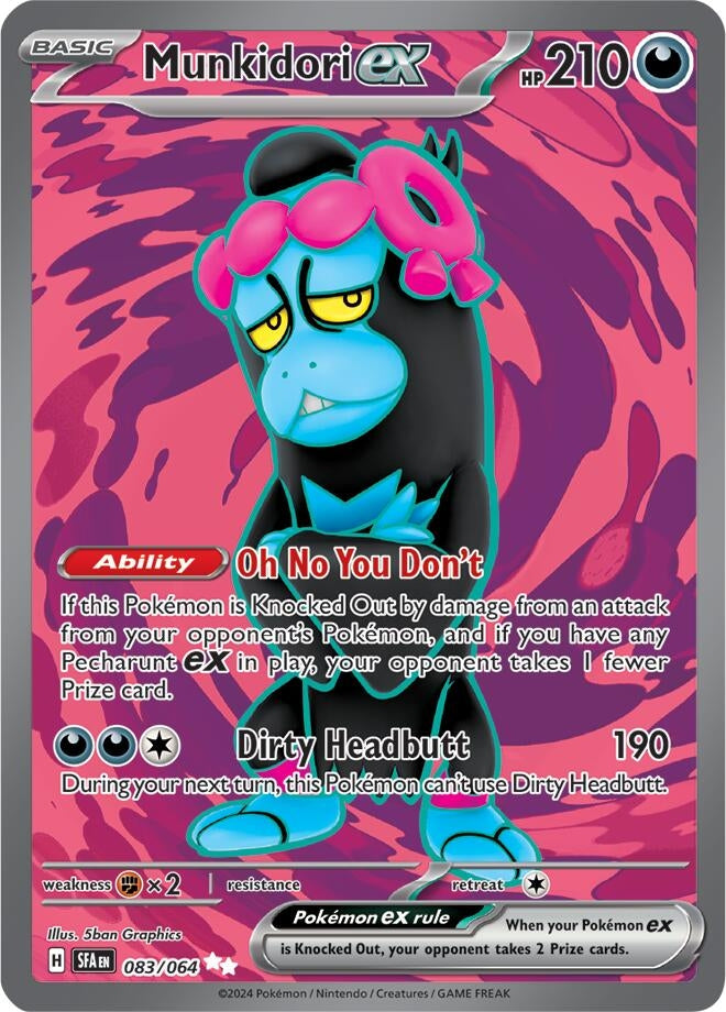 Image for Munkidori ex (SV: Shrouded Fable) (083/064) - Pokemon