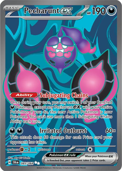Image for Pecharunt ex (SV: Shrouded Fable) (085/064) - Pokemon