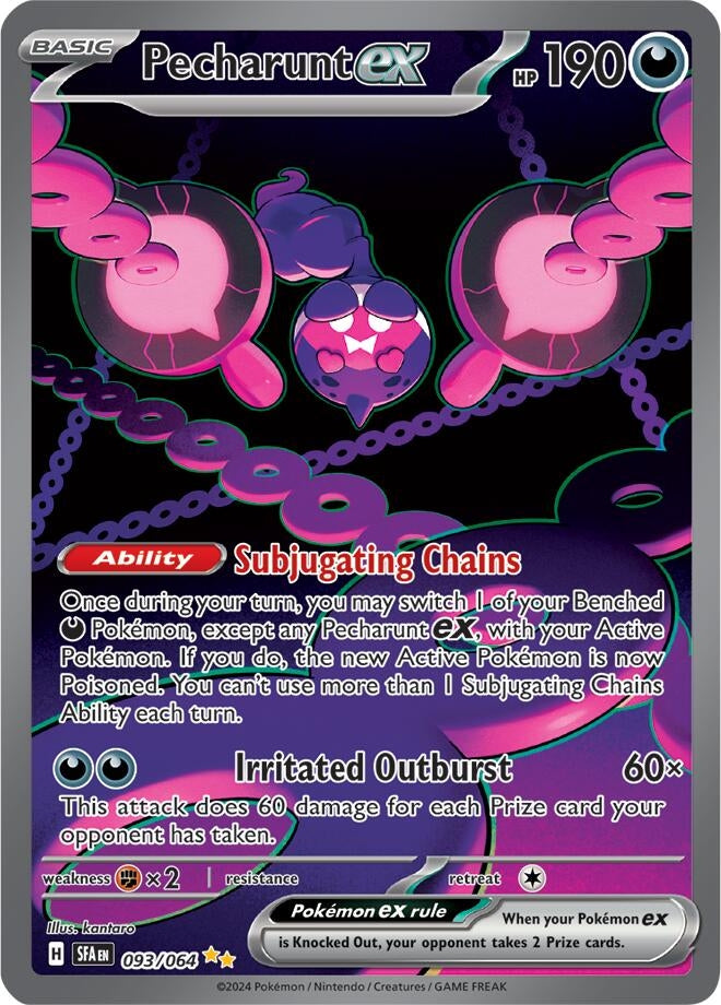 Image for Pecharunt ex (SV: Shrouded Fable) (093/064) - Pokemon