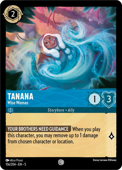 Image for Tanana - Wise Woman (Shimmering Skies) (156/204) - Disney Lorcana