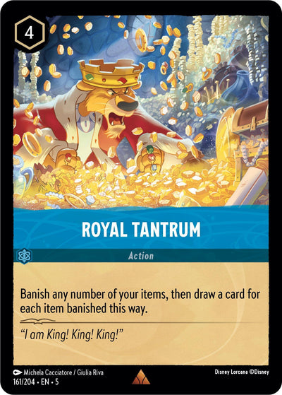 Image for Royal Tantrum (Shimmering Skies) (161/204) - Disney Lorcana