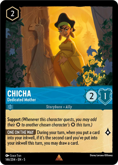 Image for Chicha - Dedicated Mother (Shimmering Skies) (146/204) - Disney Lorcana