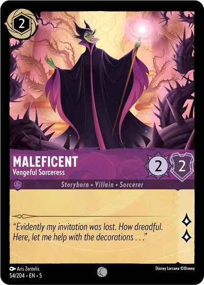 Image for Maleficent - Vengeful Sorceress (Shimmering Skies) (54/204) - Disney Lorcana
