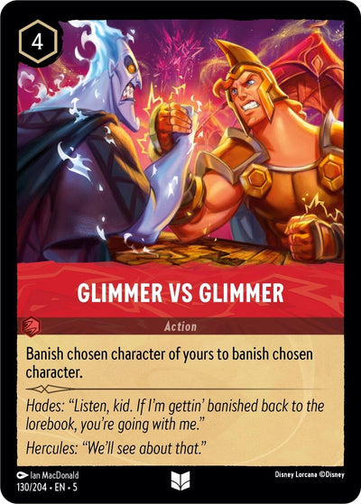 Image for Glimmer vs Glimmer (Shimmering Skies) (130/204) - Disney Lorcana