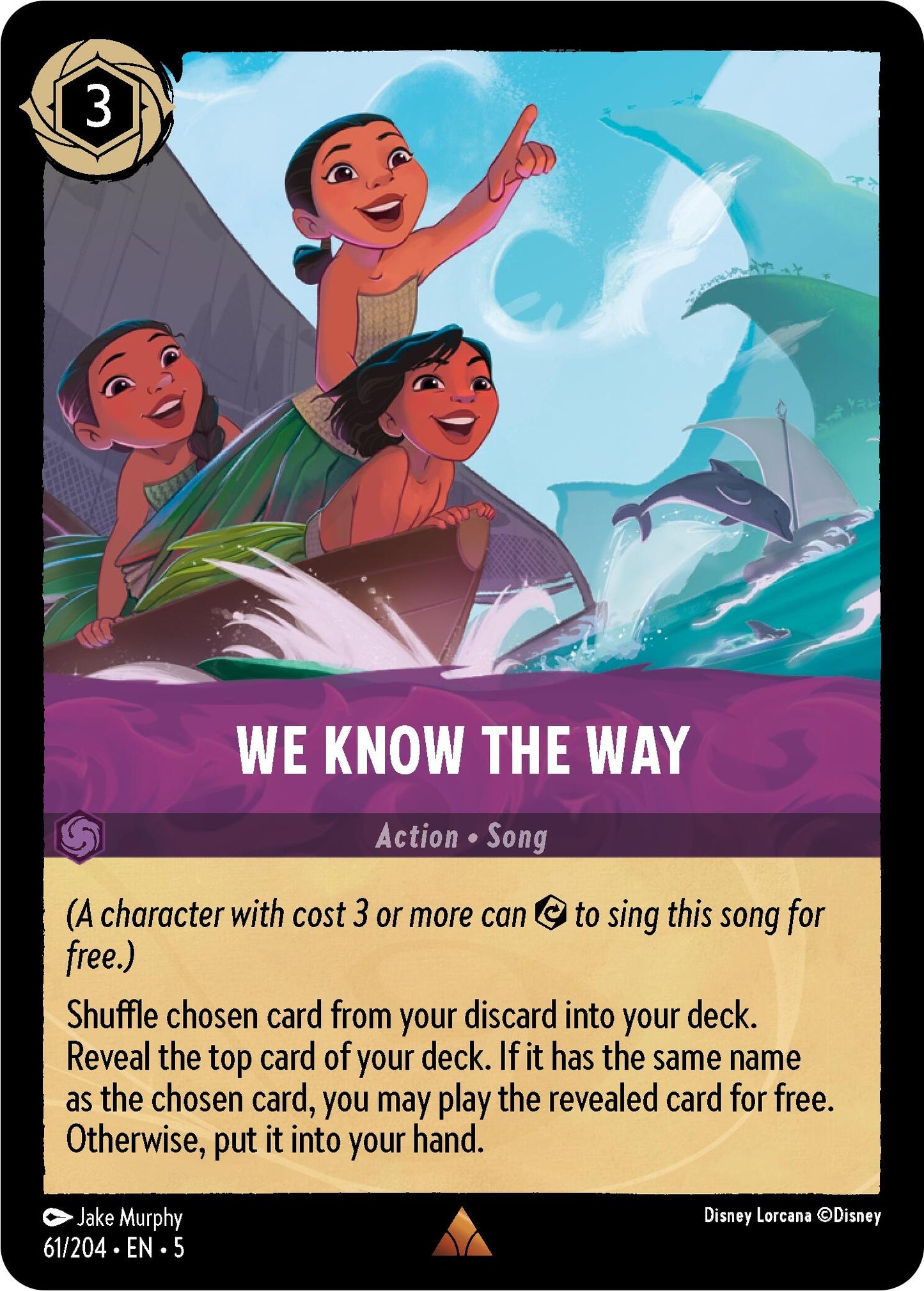 Image for We Know the Way (Shimmering Skies) (61/204) - Disney Lorcana