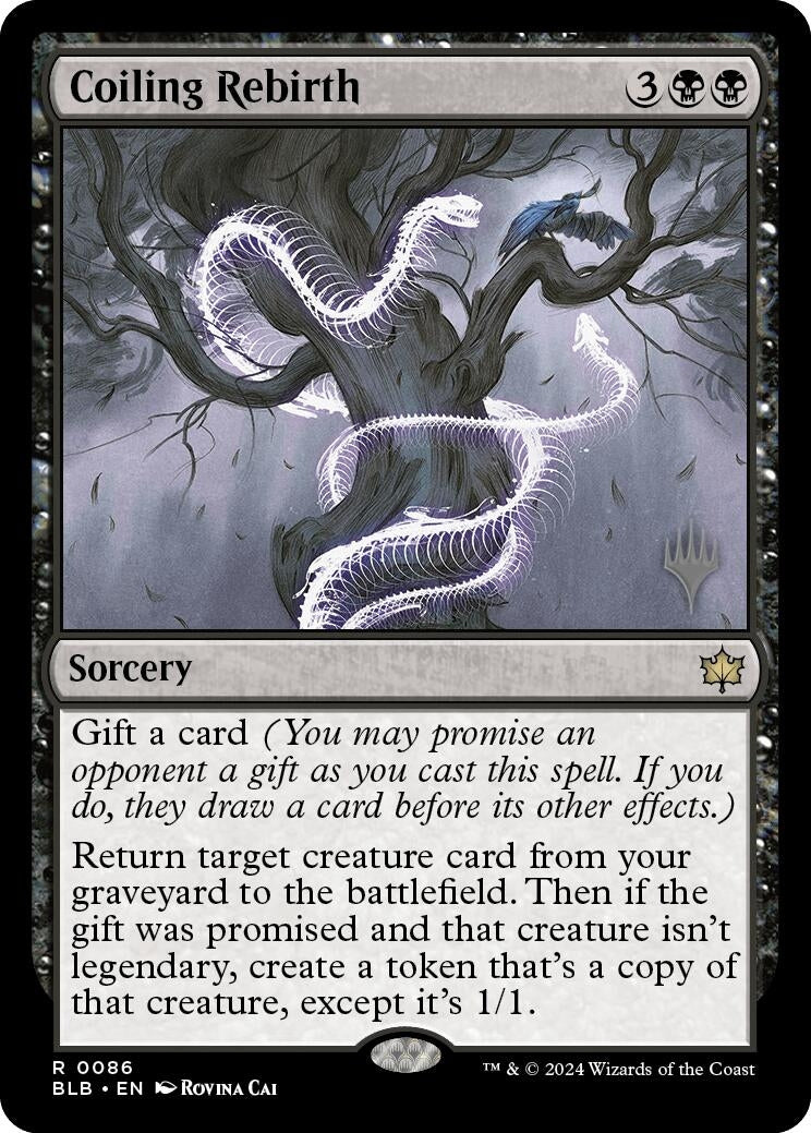 Image for Coiling Rebirth (Promo Pack: Bloomburrow) (86) - Magic: The Gathering