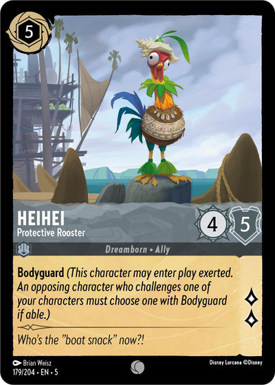 Image for HeiHei - Protective Rooster (Shimmering Skies) (179/204) - Disney Lorcana