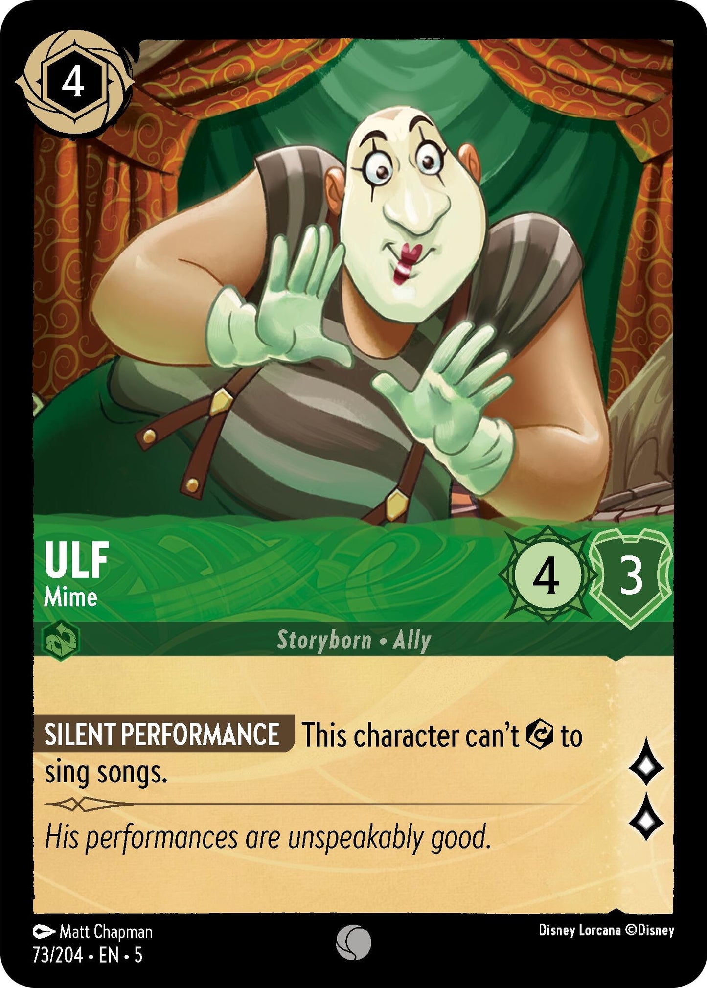 Image for Ulf - Mime (Shimmering Skies) (73/204) - Disney Lorcana