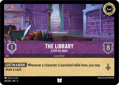 Image for The Library - A Gift for Belle (Shimmering Skies) (68/204) - Disney Lorcana