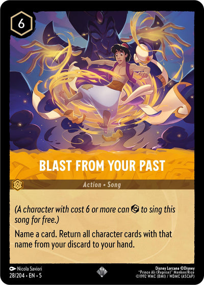 Image for Blast From Your Past (Shimmering Skies) (28/204) - Disney Lorcana